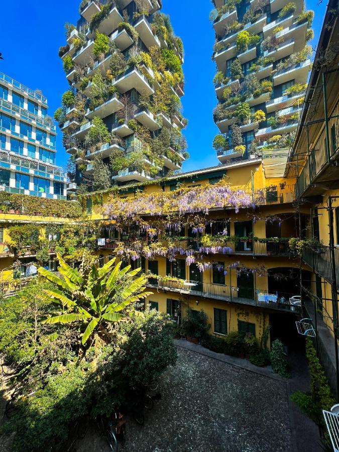 The Mundial Studio - Bosco Verticale View 米兰 外观 照片