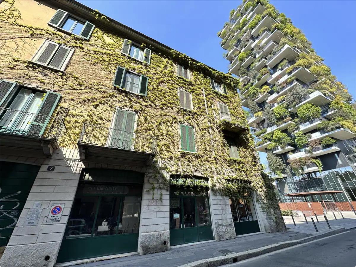 The Mundial Studio - Bosco Verticale View 米兰 外观 照片